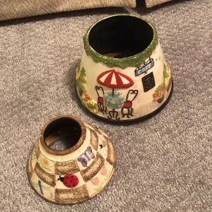 Set of candle shades